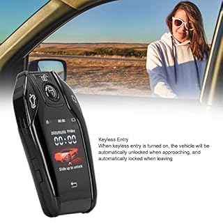 MUNEFE Key Fob, Car Remote,Remote Starters for Cars for Providin the Convenience Of Touch for Lockin, lockin, Etc(Black color)
