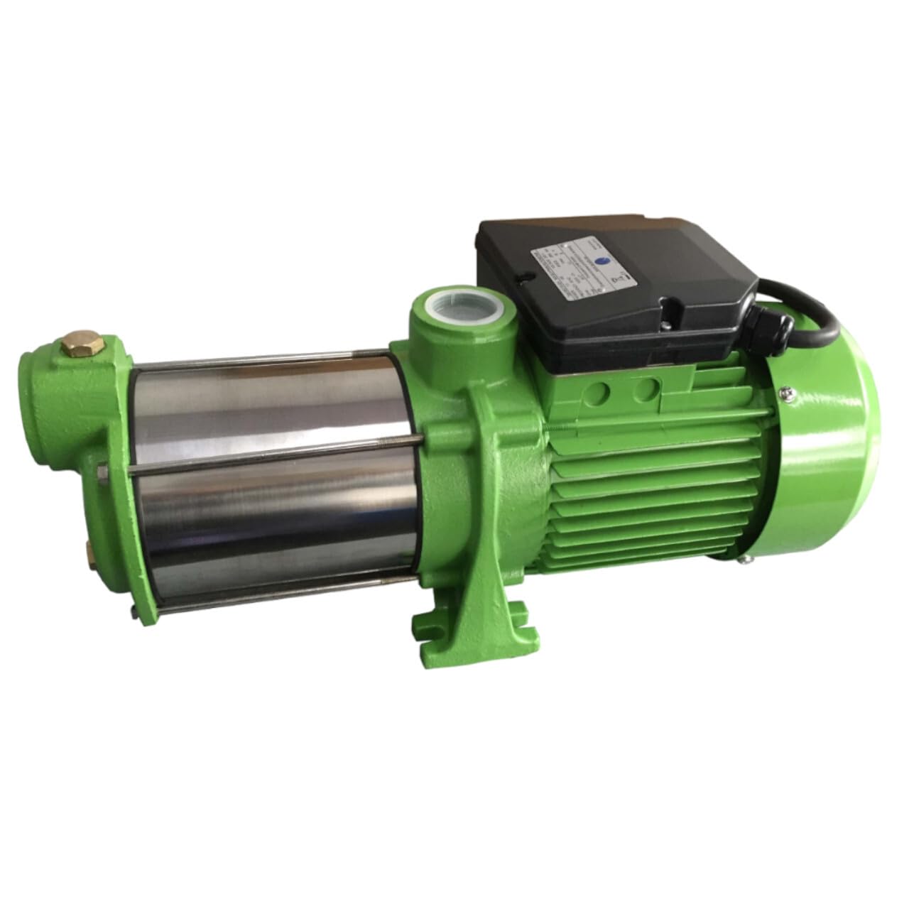 Kreiselpumpe Edelstahl 2,1 Kw und 7,8 Bar Gartenpumpe 10.000 L/h