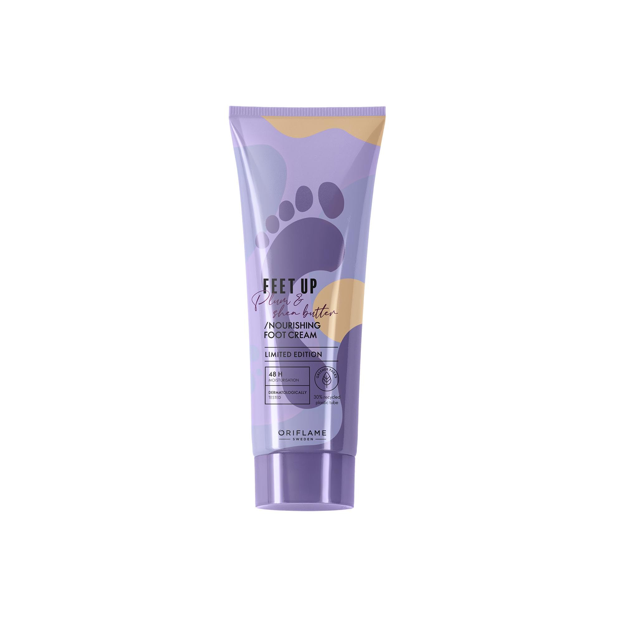 Oriflame Feet Up Plum & Shea Butter Nourishing Foot Cream, Limited Edition, 48H Moisturisation-image-23