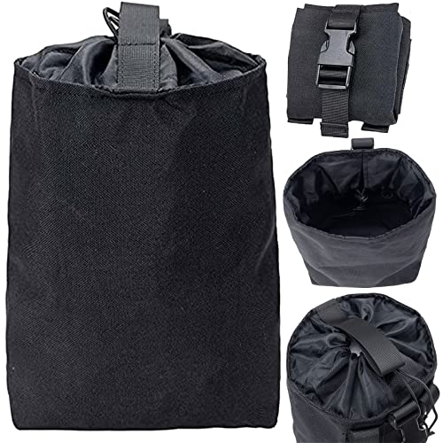 【Materiale di alta qualità】La nostra custodia tattica Molle Dump è realizzata in materiale di nylon resistente di alta qualità e gomma elastica di alta qualità. Ha un'elevata resistenza e non è facile da danneggiare. Il materiale in nylon può prevenire efficacemente di essere pugnalati da rami e altri oggetti durante le attività all'aperto. Questo è un must per i giochi mobili o i giochi veloci. Attrezzatura.