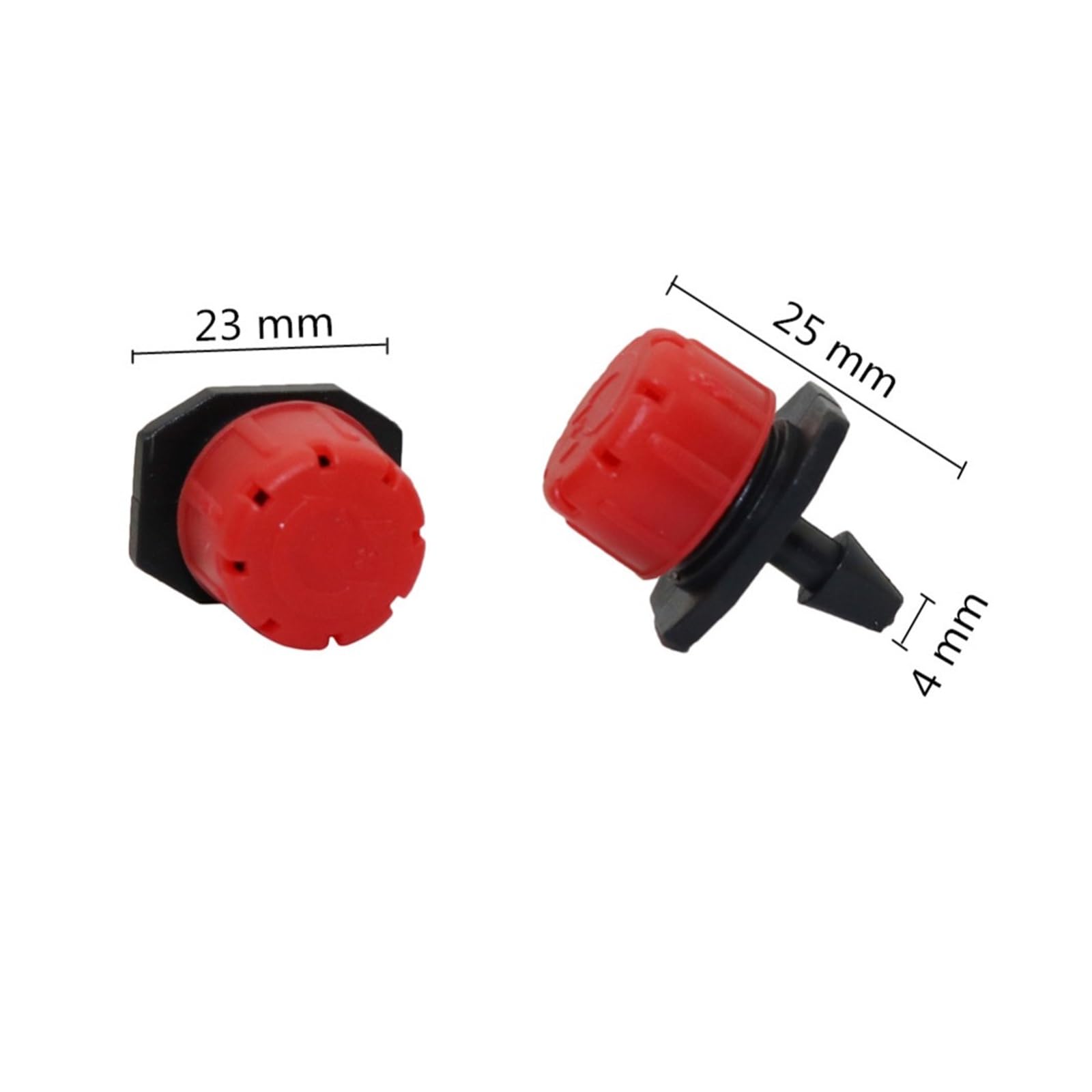 1000 szt. Regulowany kroplownik Ogród Rolnictwo Nawadnianie Podlewanie Cieplarnianych Micro Drip Nawadnianie Kroplownik