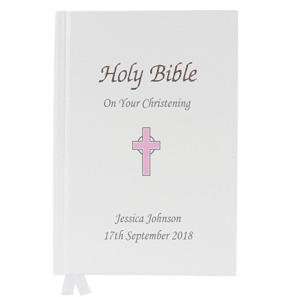 GAF Personalised Children's Holy Bible - King James Version - Brown Leatherette - 1 Piece - Perfect for Religious Occasions