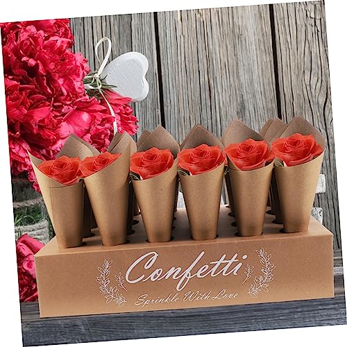 Cônes en papier kraft sans odeur pour préserver vos chocolats de fête - 6