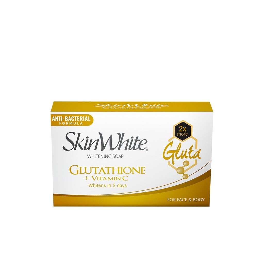 glutathione soap uk SkinWhite Advanced Whitening Soap Glutathione + Vitamin C 90g : Amazon.co.uk:  Health & Personal Care