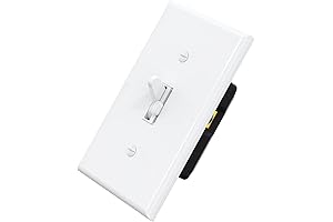 ELEGRP Digital Toggle Dimmer Switch for Dimmable LED, CFL and Incandescent Light Bulbs