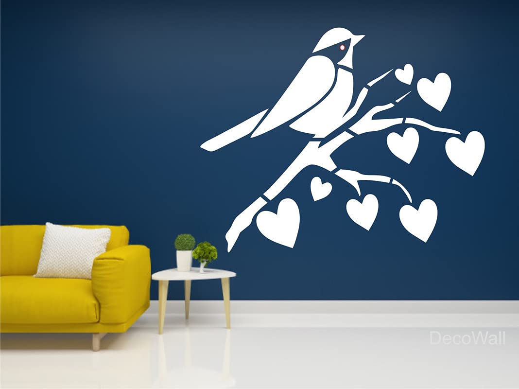 DECOWALL® Robin Bird Plastic Reusable Stencil for Wall Painting Decor/DIY Sheet (PVC 16 x 24 Inch, Multicolour) (B097YW2P52) Amazon Price History, Amazon Price Tracker