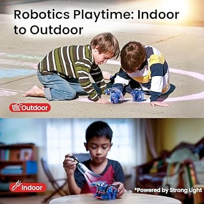 Bundle - 2 Items: Sillbird Solar Robot Toys & Robot Building Kit with Remote Control for Boys Ages 8-14, Christmas STEM Robotics Technic Toy, Birthday Creative Gifts for Kids