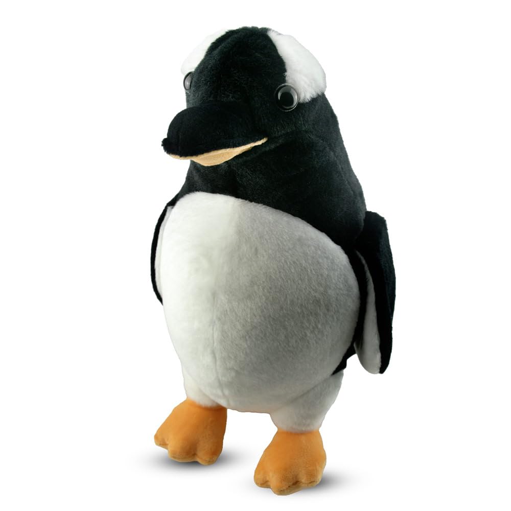 Mad Toys Gentoo Penguin Cuddly Soft Plush Stuffed Toys 10 Inches