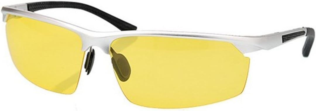 Al-mg Sports Night Vision Glasses, Night Vision Goggles Vehicle for Both Men and Women Drove Polarized Glasses