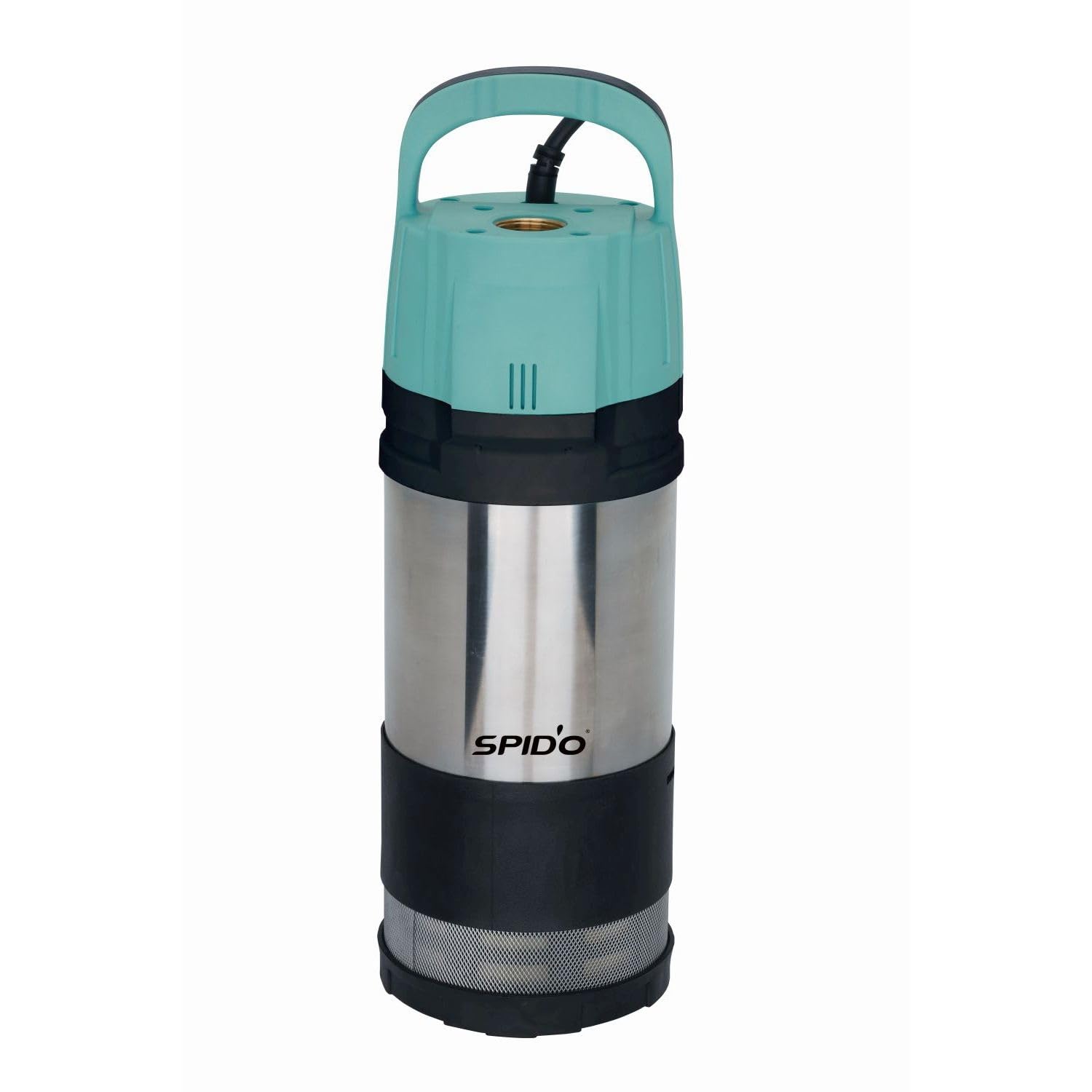SPID’O IMM - Pompe immergée automatique inox pour puits et récupération d’eau - Corps inox - Déclenchement automatique - 6 m³/h max - IPX8 (900, Watts)