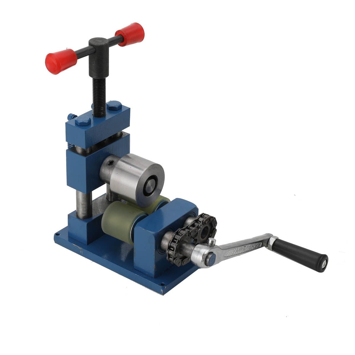 TABODDRing Earring Bending Machine, Hand Crank Ring Bracelet Press Bender Ring Maker Jewelry Crafts Making Tool Hand Crank Ring and Bracelet Bending Machine