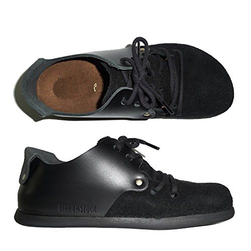 Birkenstock Unisex-Adult Closed-Toe Montana Black Oiled LTR