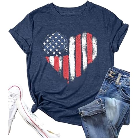 LIWYLU American Flag T-Shirt Cover