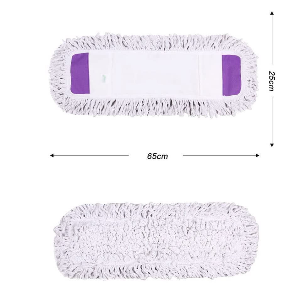Tête de vadrouille 65 cm grand chiffon microfibre à haute absorption