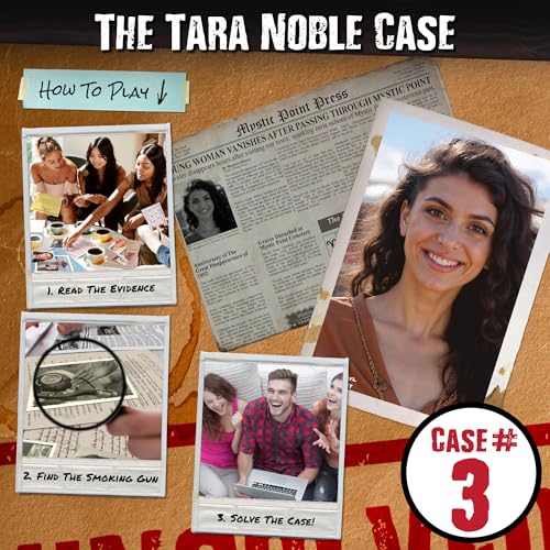 Unsolved Case Files boîte de jeu de société cold case et enquête policière