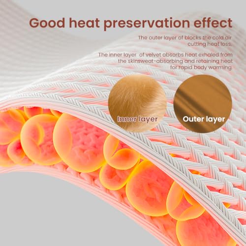 Image of X-CHENG Women Fleece Lined Tights Fake Translucent Sheer Thermal Tights