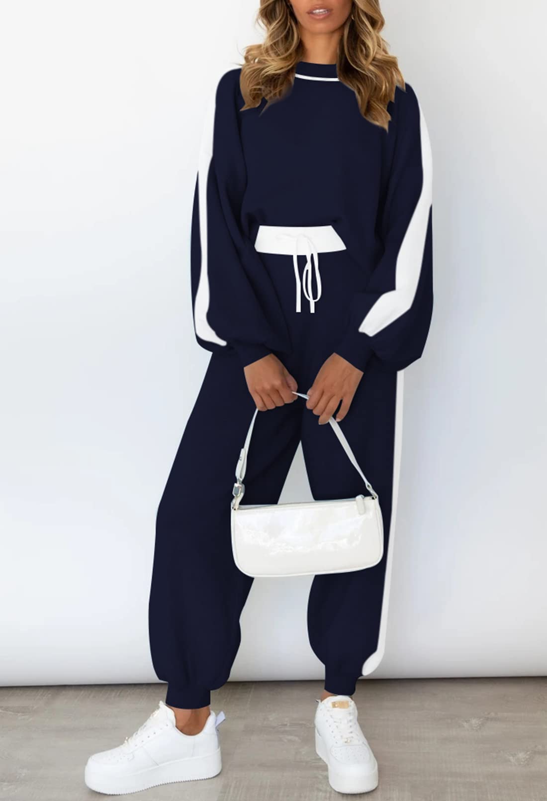 Sovoyontee Tuta da jogging da donna, 2 pezzi