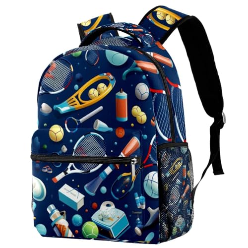 Sac à dos voyage durable filles抗磨损学生书包网球卡通防泼水
