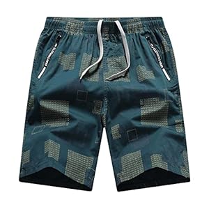 QUINTRA Pantalon Respirant léger et Respirant pour Homme avec Short Casquette