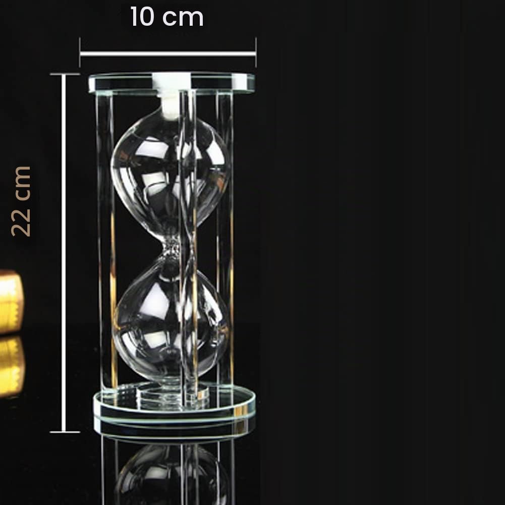 Orologio di Sabbia Vuoto per Regali di Nozze Presente Cerimonia Clessidra Timer, DIY Riempibile Sabbia Creativa Cerimonia Unica Clessidra Sand Clock Toy Decorazioni