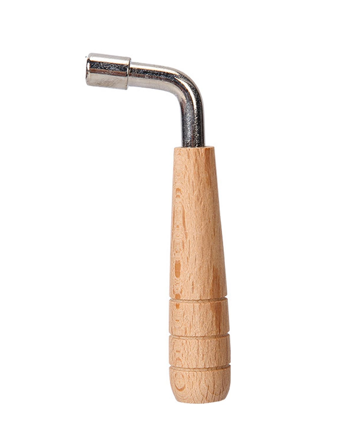 Chiave Per Accordatura Arpa - Strumento A Forma Di L In Acciaio E Legno | Apertura 4x4mm - Foto 4