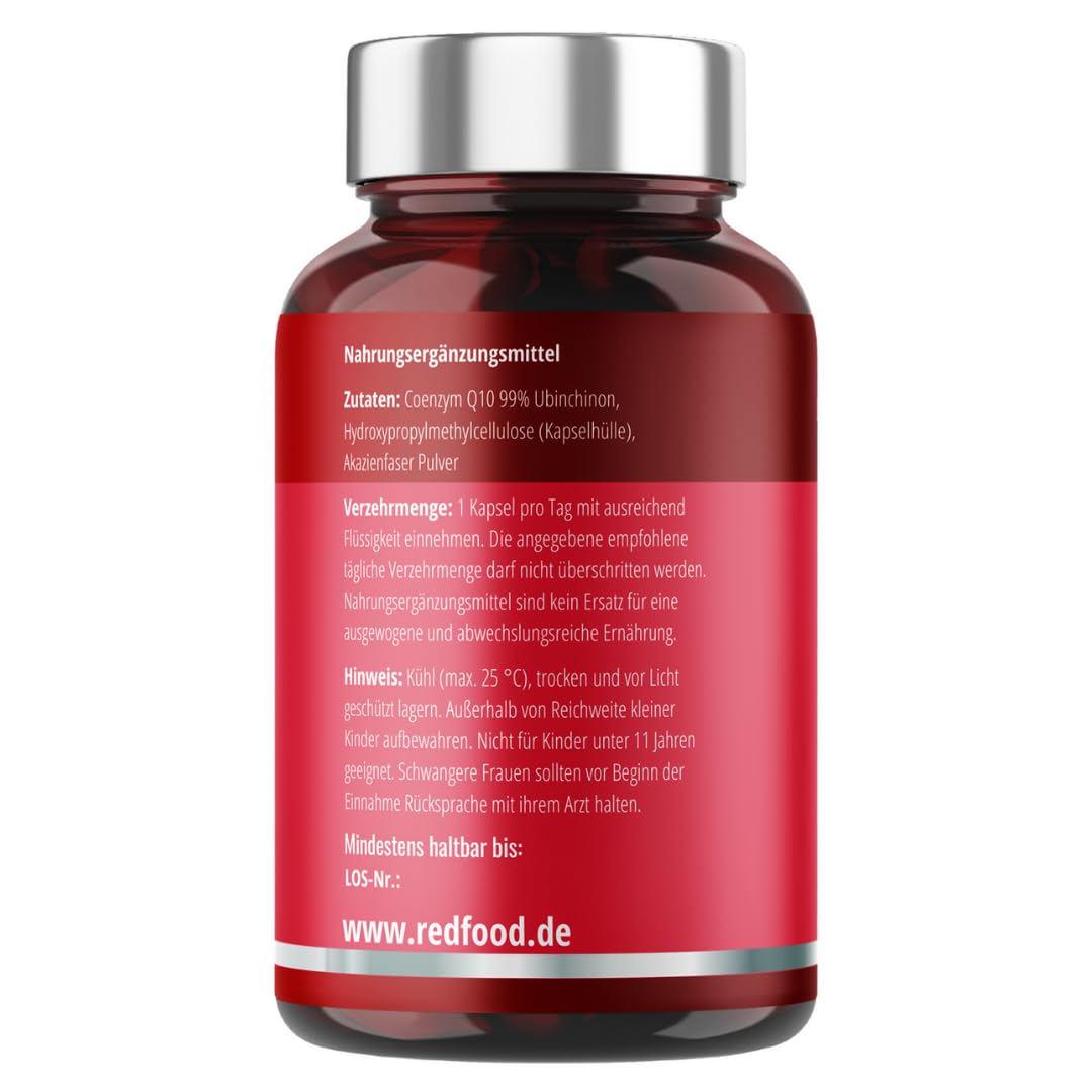 COENZYM Q10 UBICHINON 100 mg VEGAN 240 COENZYM Q10 KAPSELN HOCHDOSIERT 8 MONATSKUR