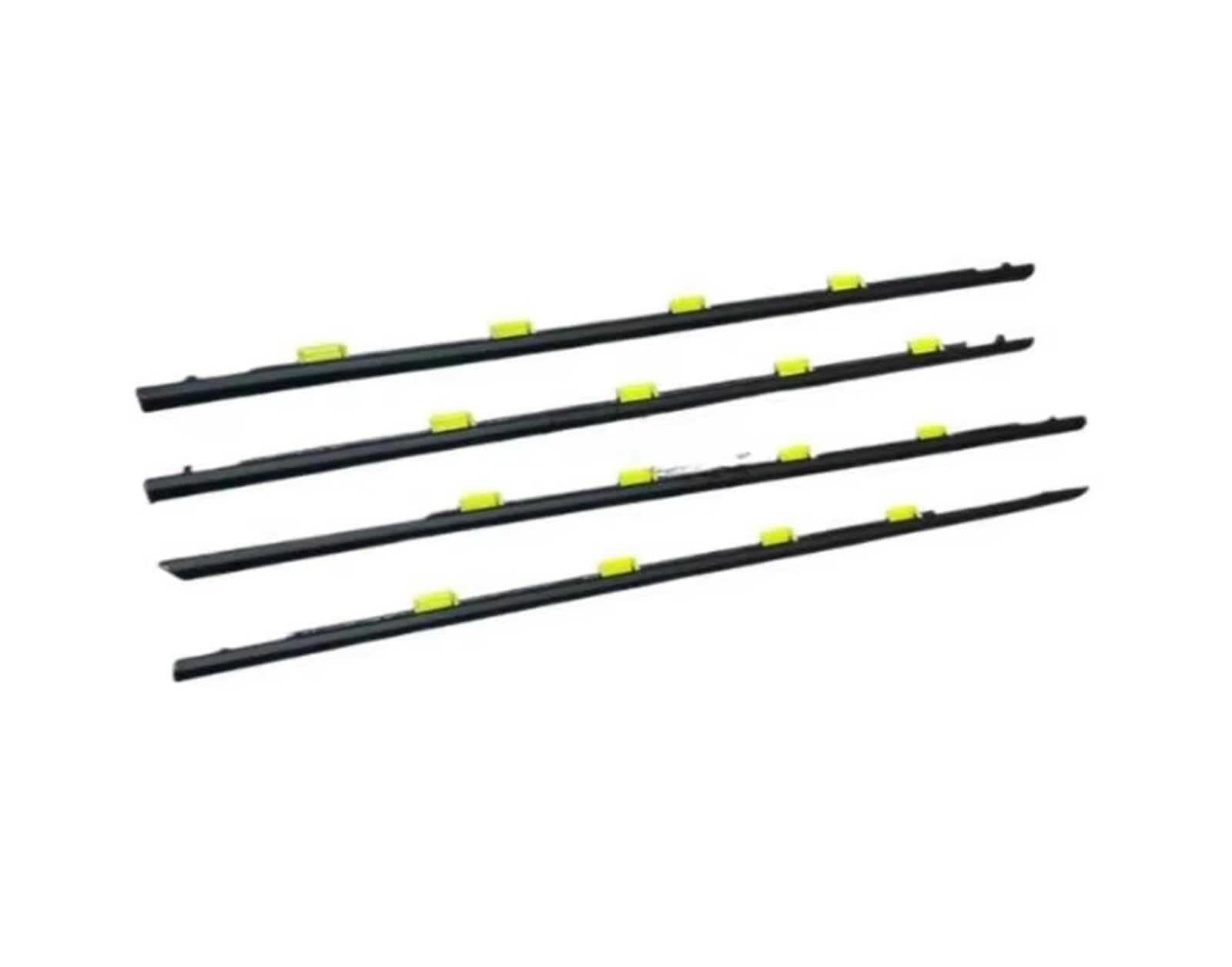 Iukmrt One Color For Civic Sedan For Ek4 1996-1998 72450-S04-003 101Cm 93Cm 4 Pieces 1 Kit Outside Moulding Weatherstrip Car Door Seal Protector