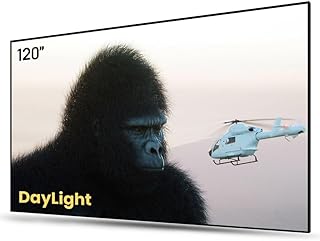 AWOL VISION 120" UST Projector Screen for Bright Day Light Using, 85% Ambient Light Rejecting (ALR) Fresnel Projector Screen for Ultra Short Throw Projector, Fixed Frame, Active 3D, HDR -D120