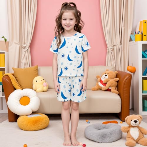 Kids Clothes Cotton Short Set Casual Outfit Summer Short Sleeve Top and Shorts 3-10Y2