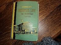 Business law for everyday living B0006AT6WM Book Cover