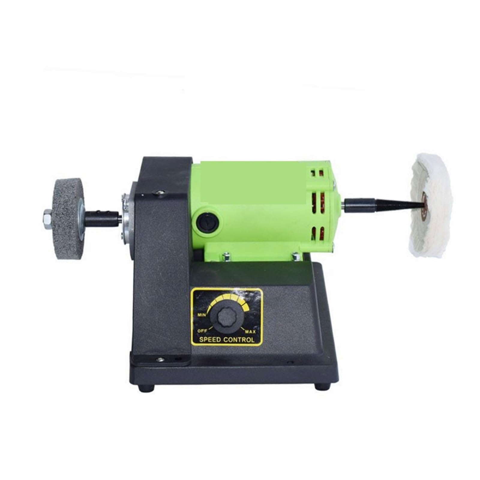 Polerka do biżuterii obróbki drewna Mini ściereczka o dużej mocy turbina polerka 900W Jade tokarka szlifierka regulowana prędkość,Niskie Wibracje(SET B)