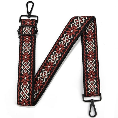 Image of Crossbody Straps for Purses Silver Hardware Purse Strap Wide Shoulder Strap Adjustable Replacement