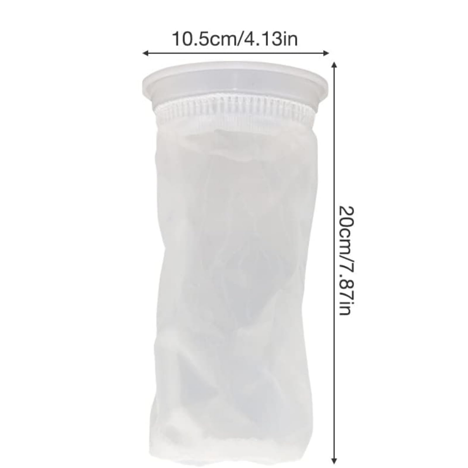 Nylon Filter, 6 Pieces IBC Tank Filter Accessories for Rainwater Tank 1000L with Tap Recovery Filter - Image 2