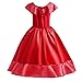 Princess Elena Costume for Girls Halloween Cosplay Dress Up Birthday Party Outfit with Accessories for 3-4T