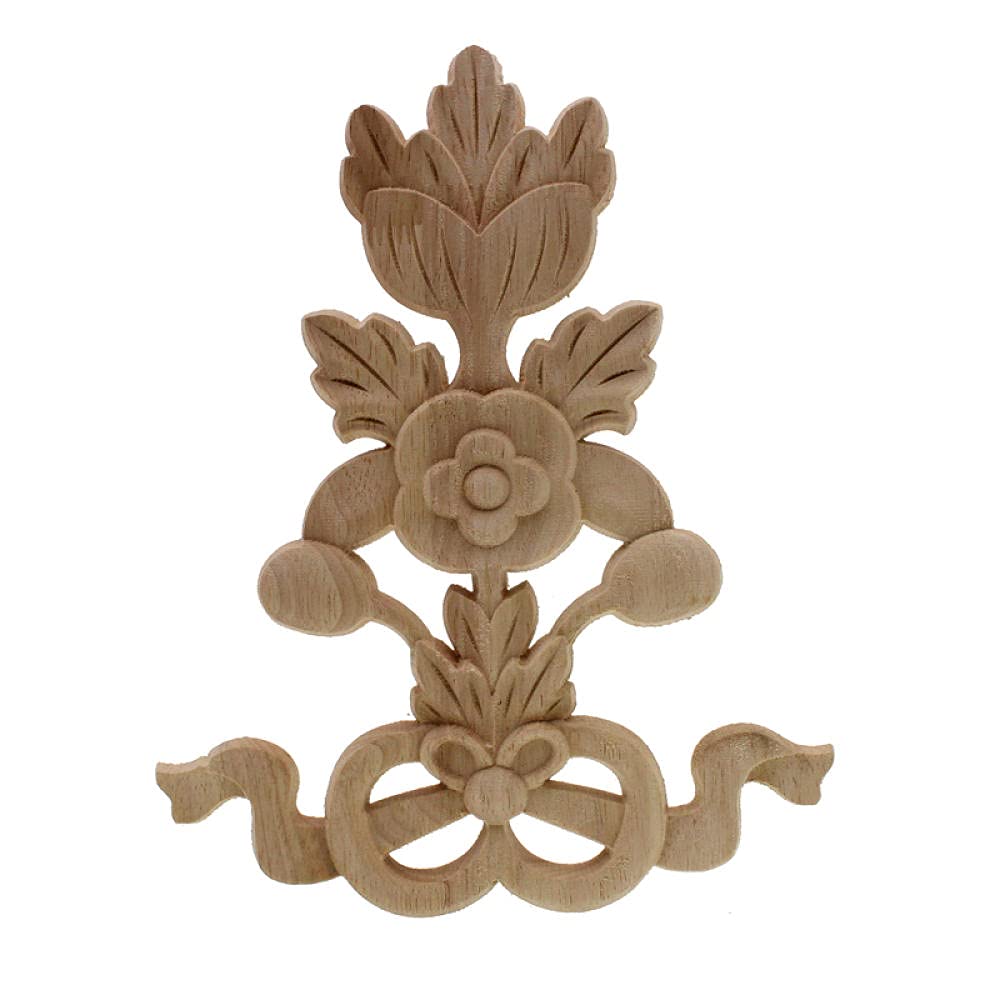 Moulure en bois de rose de 20x25 cm : le décalque vintage pour un décor de mariage romantique