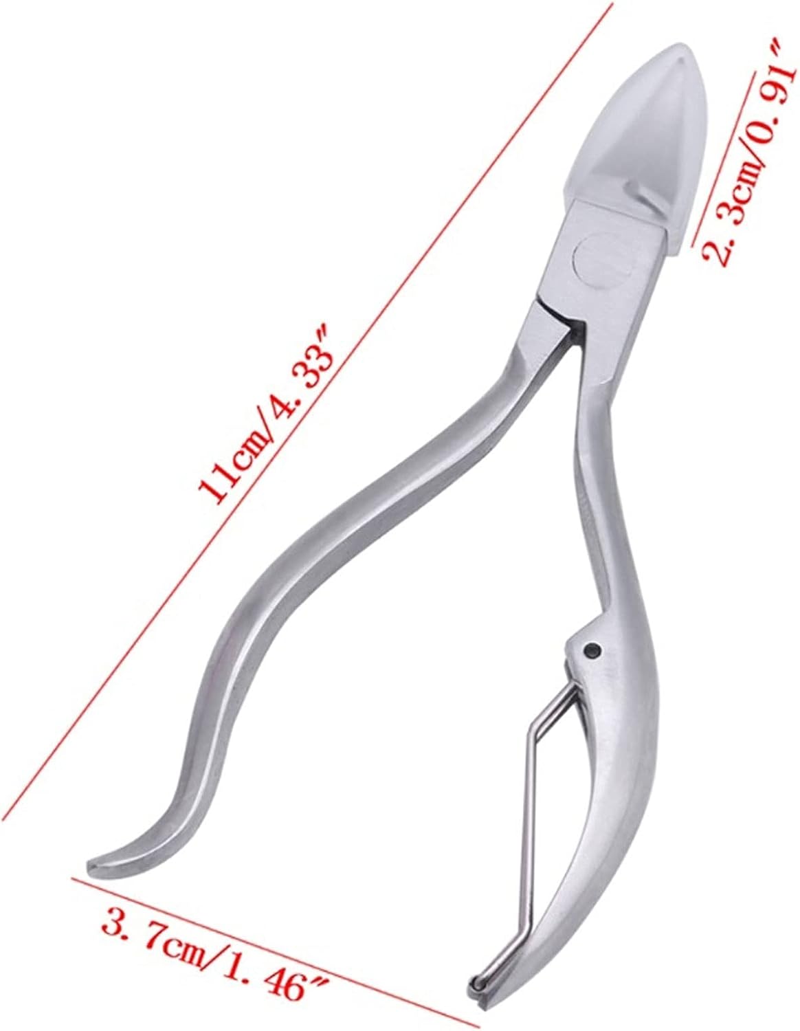 Ingrown Toenail Professional Stainless Steel Toe Nail Nipper Clipper Cutter Ingrown Pedicure