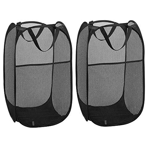 WD&CD Foldable Mesh Laundry Hamper Storage Cover