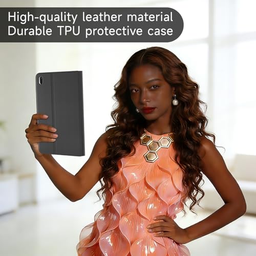 Image of WUIUHOU 7 inch Android 14 Tablet, Tablet' with Case, 8GB RAM (3GB+5GB Extended) & 32GB ROM, 3000mAh Battery, Dual Camera, 2.4G /5G WiFi 6 tab - Portable Mini Tablet for Work, Study (Black)
