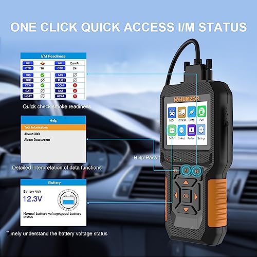 Humzor 601 Supporting 16/9 Pin Interface Read Code Erasure Code, Compatible With Light And Heavy Truck thumb #4