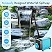 POPOSOAP Pond Waterfall Spillway with Pump Kit, 13.4