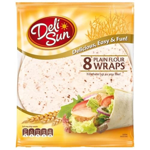 DELISUN SHAWARMA TORTILLA WRAPS 780gm