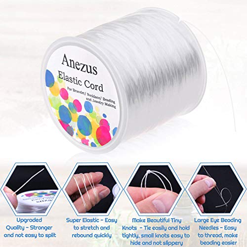Anezus SSB-05 Stretchy String For Bracelets, Anezus Elastic String Jewelry Bead Cord thumb #1