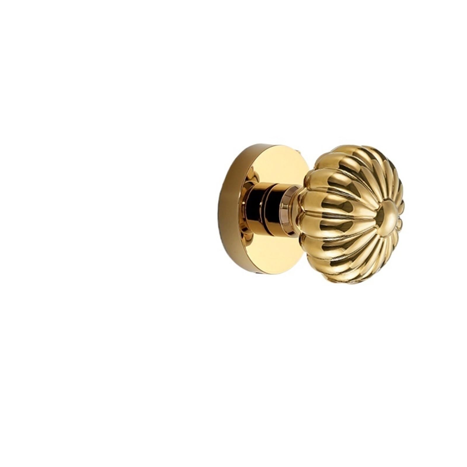 ZONSHJDKR Invisible Door Lock Indoor Single-Sided Zinc Alloy Light Luxury French Bedroom Wooden Bathroom(C Golden Double Sided)