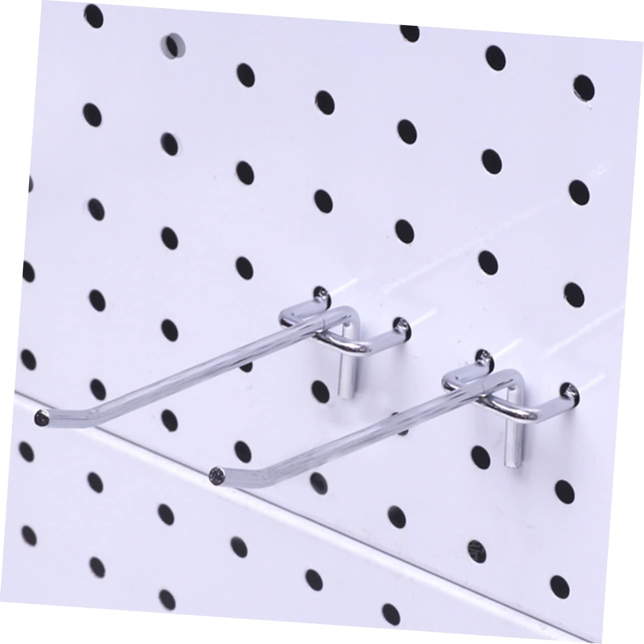 LYGXWJFC 50 Pezzi Ganci da Parete per Cappelli, Ripiani per Piante, Ganci da Esterno per Appendere Fori, Ganci per Pannelli, grucce Resistenti per Vestiti, Ganci per Pannelli forati in Metallo, Rack
