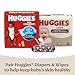 Huggies Calm Baby Wipes, Unscented, Hypoallergenic, 6 Push Button Packs (336 Wipes Total), Packaging May Vary