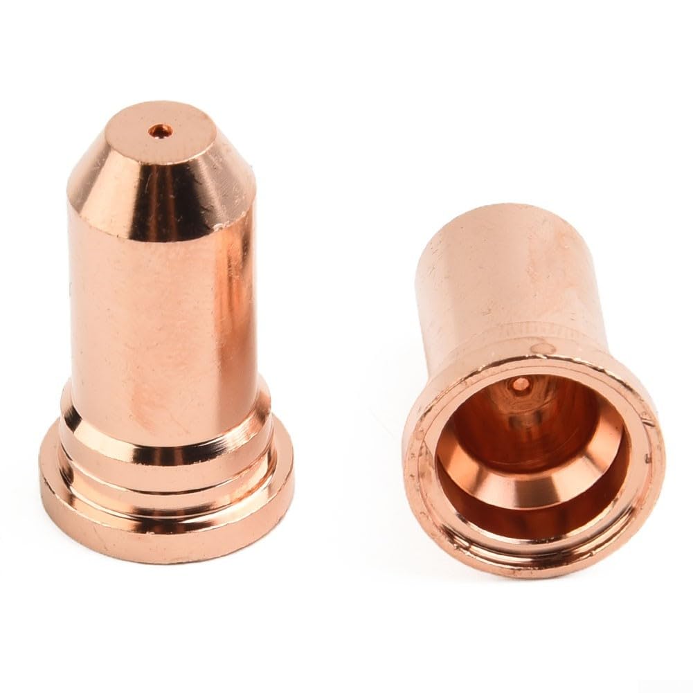 20 Pcs Plasma Torch Consumables 1 0mm Nozzle Tip 51246 and Electrode 52556 for PT100 IPT100 Models Plasma Cutting Replacement