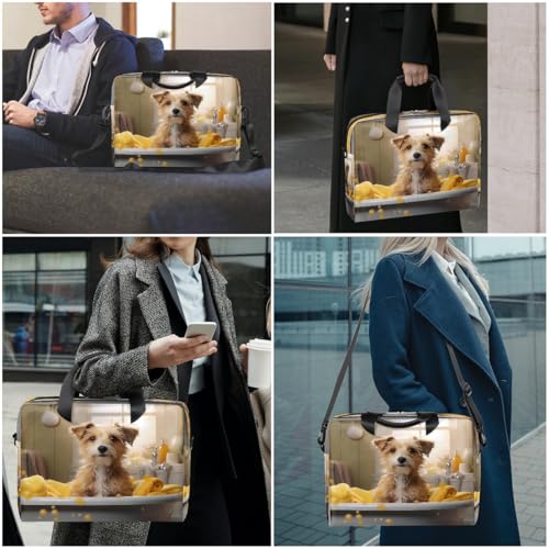 Maletín para laptop 15.6 - 16 pulgadas con diseño de perro miniatura 2