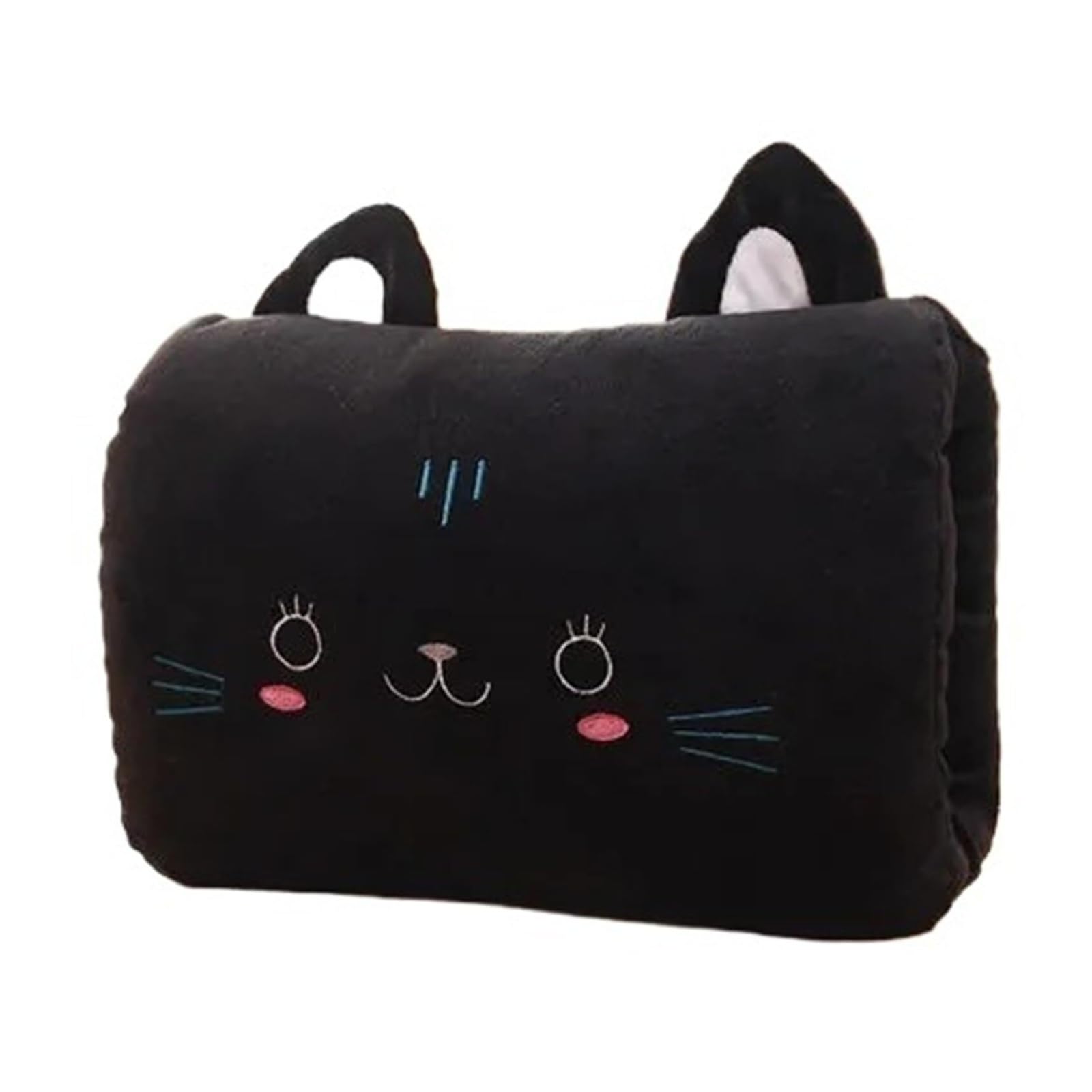 Kids Cartoon Hand Pillow Hand Warmer Rest Weak Hero Arm Pillow Suho Non-Electrical Travel Essentials,9colors(Black)