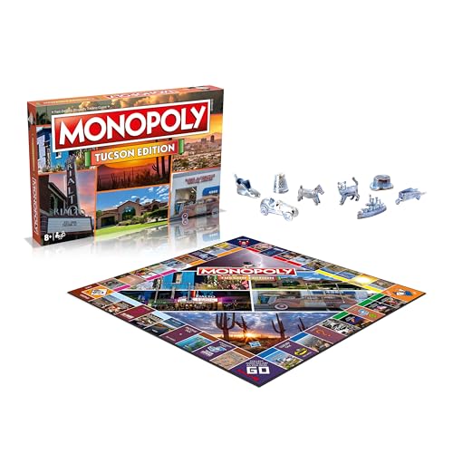 Monopoly Tucson Edition juego de mesa para 2-6 jugadores miniatura 3