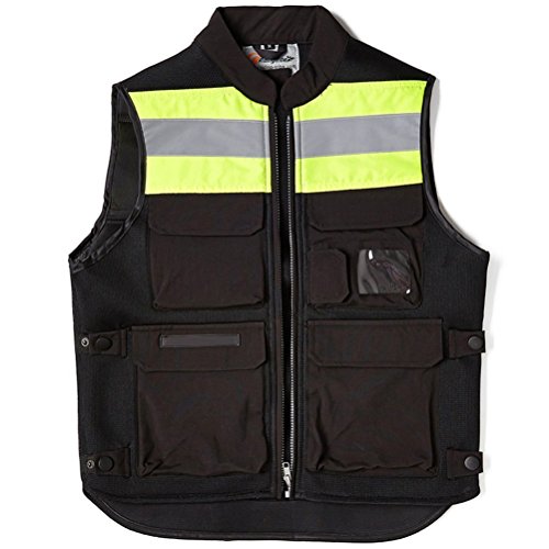 image for TINTON LIFE Breathable Motorcycle Biker Vest with Pockets Unisex Refle